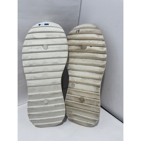 STEVEN MADDEN WOMENS ANGIE PLATFORM Y2K SNEAKERS SIZE 9.5 BEIGE LACE UP - Picture 5 of 6